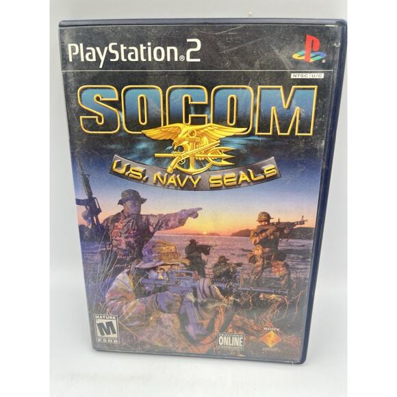 SOCOM U.S. Navy SEALs - PlayStation 2 PS2 - Complete w/ Manual - Picture 2 of 9